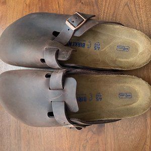 Birkenstock Boston Soft Footbed slides - Men Size 11 - 11 1/2 US /Birkenstock 45